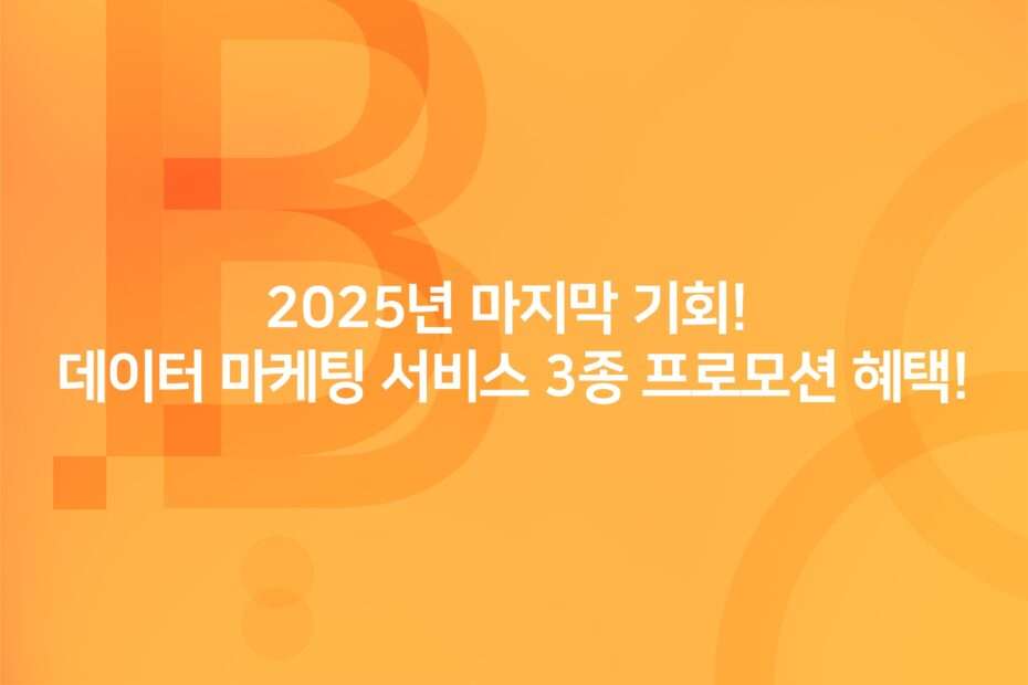 cover_Last Chance in 2025! Promotional Benefits on 3 Data Marketing Services!