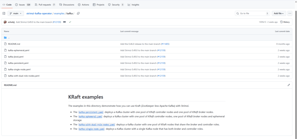 strimizi 카프카 오퍼레이터 예시 이미지 입니다.