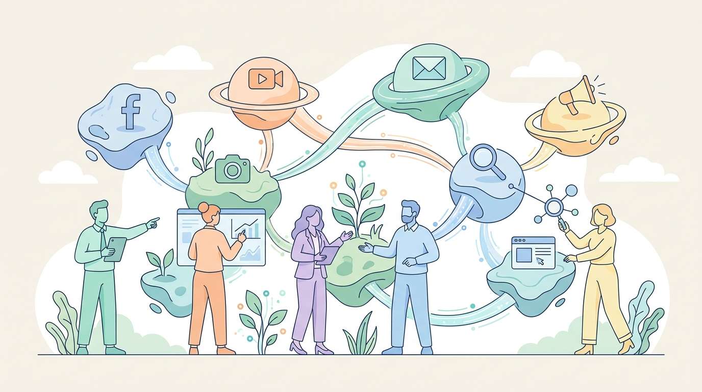 5인 팀이 채널 6개를 돌리는 방법은 존재하는가 대표 이미지