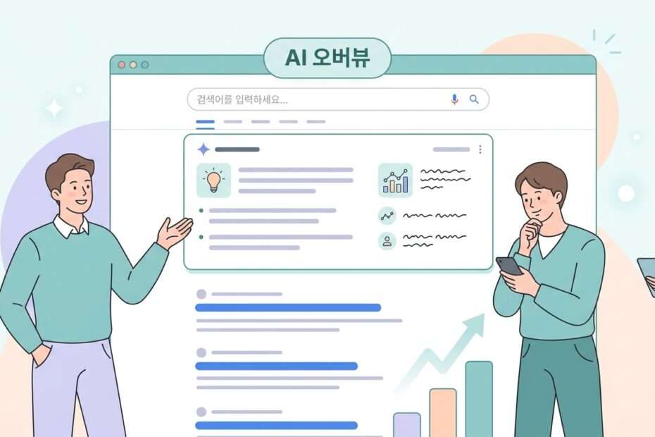 구글 AI 오버뷰가 CTR을 61% 떨어뜨렸다는 숫자의 의미 대표 이미지