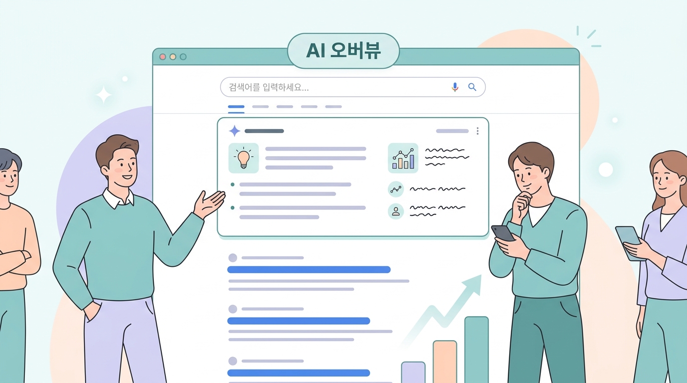 구글 AI 오버뷰가 CTR을 61% 떨어뜨렸다는 숫자의 의미 대표 이미지