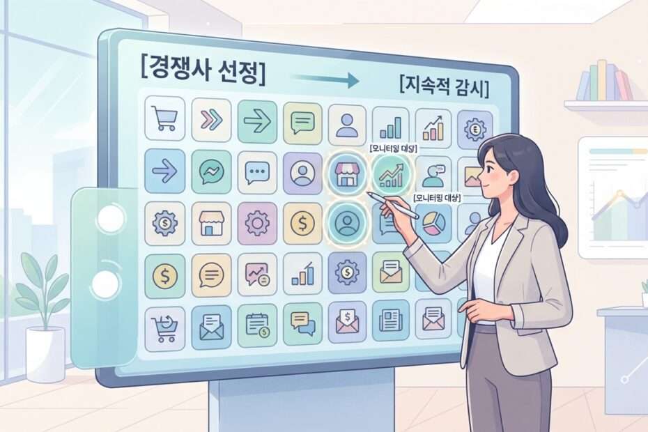 경쟁 서비스를 무엇을 기준으로 지켜보는가 대표 이미지