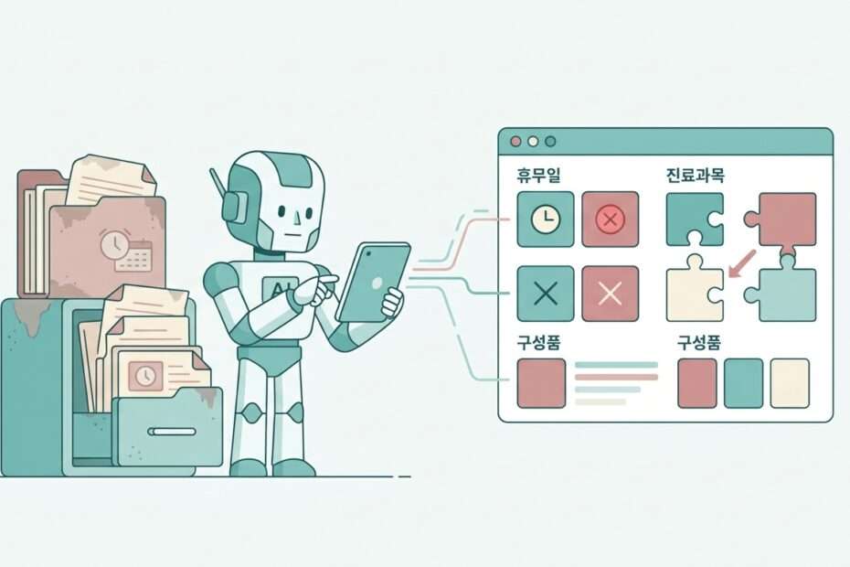휴무일·진료과목·구성품, AI가 자주 틀리는 항목들 대표 이미지