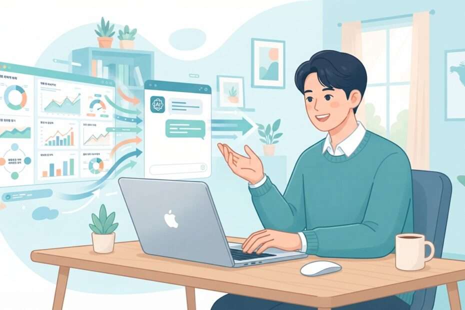 인터넷트렌드 MCP 오픈: 구글 로그인 한 번이면 누구나 Claude · ChatGPT 에서 국내 웹 이용 통계를 분석합니다 대표 이미지