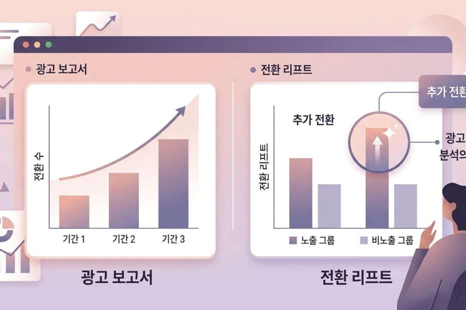 구글애즈 전환 리프트를 광고 담당자가 직접 설정한다 — 영업 담당자 없이 '광고가 만든 추가 전환'을 검증하는 길이 열렸다 대표 이미지